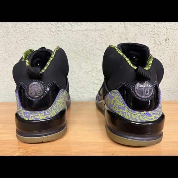 Size 10 - Jordan Spizike Citron 2008 Pure Purple 315371-031‎ - Picture 7 of 11
